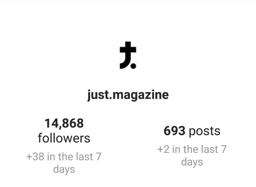 Статистика по подписчикам в бизнес-профиле Instagram