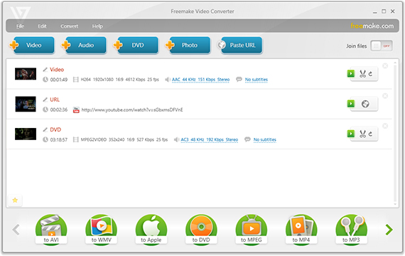 fFreemake Video Converter