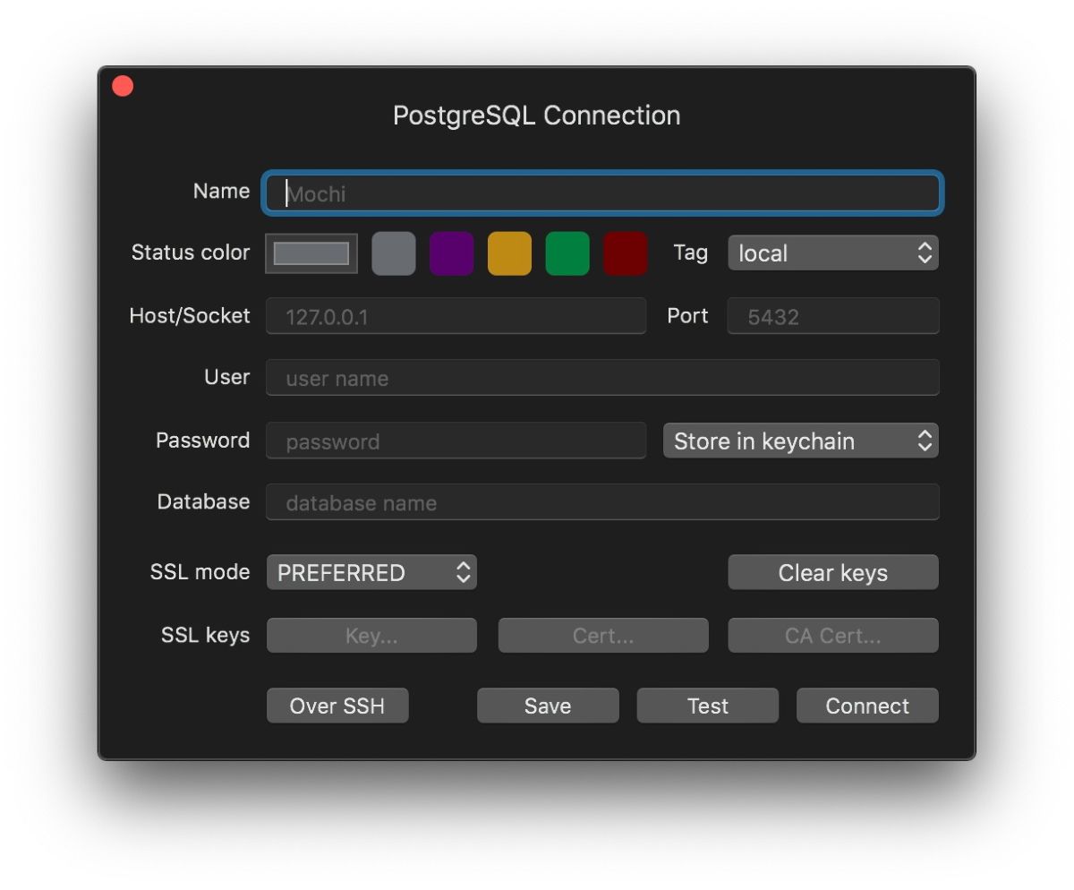 tableplus enum