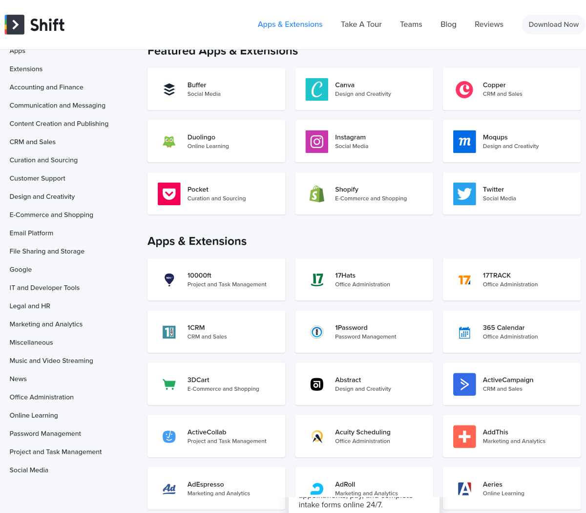 Shift Integrations