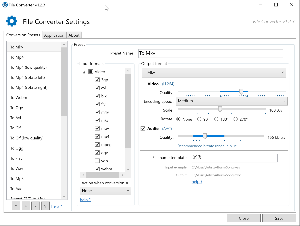 Context Menu Audio Converter 1.0.118.194 download the last version for android