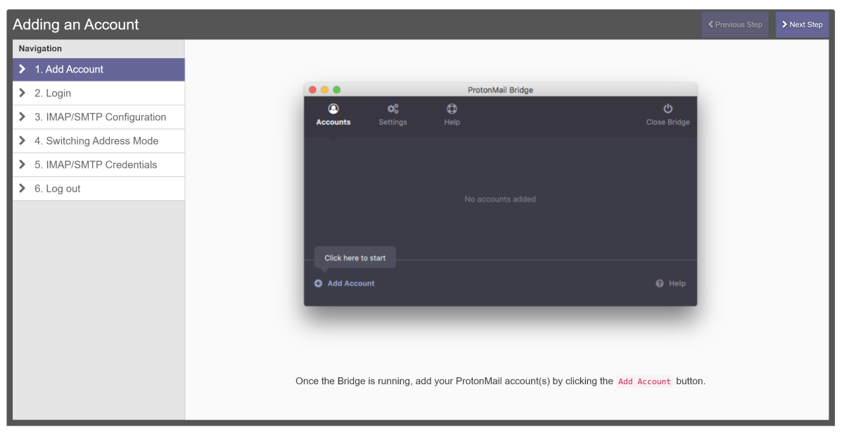 protonmail desktop client