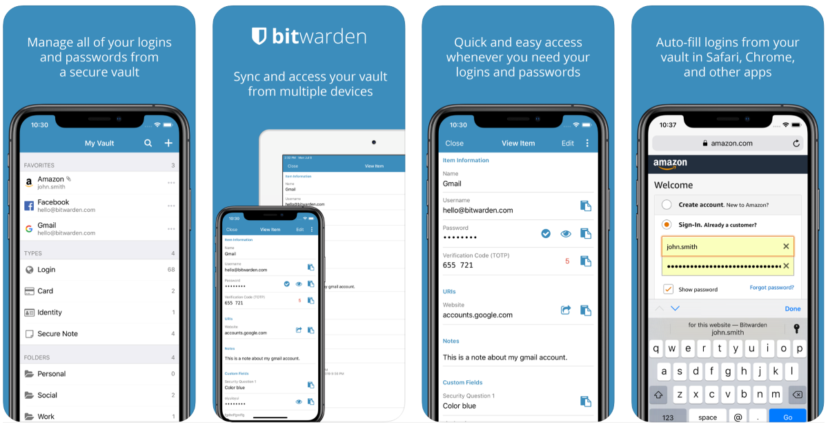 bitwarden on ios