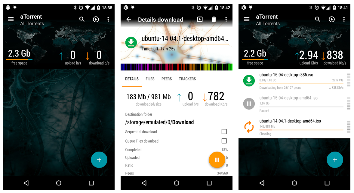 Скачивание торрентов на андроид