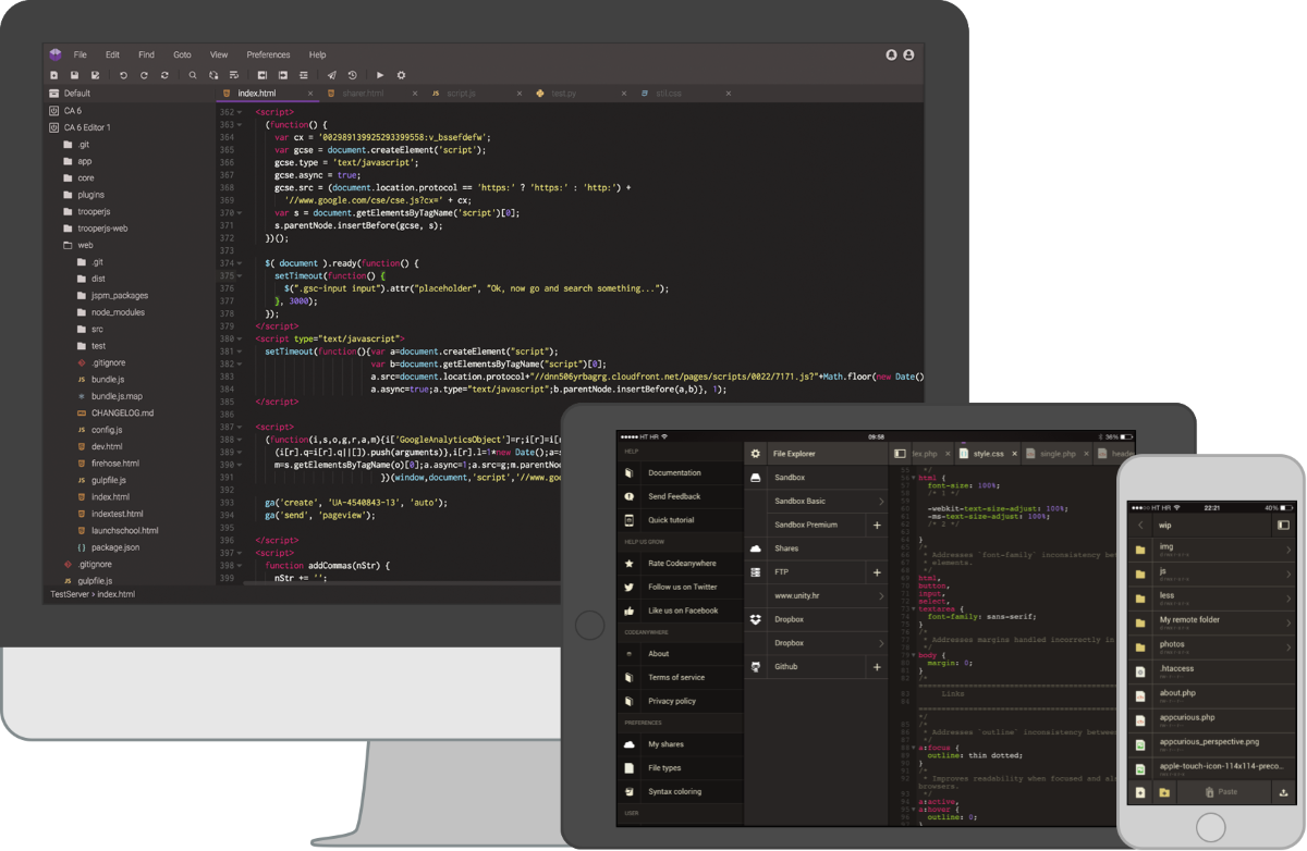 Скрипт вар. Редактор кода. Codeanywhere Интерфейс. Codespaces редактор кода. Редакторы кода для html и CSS.