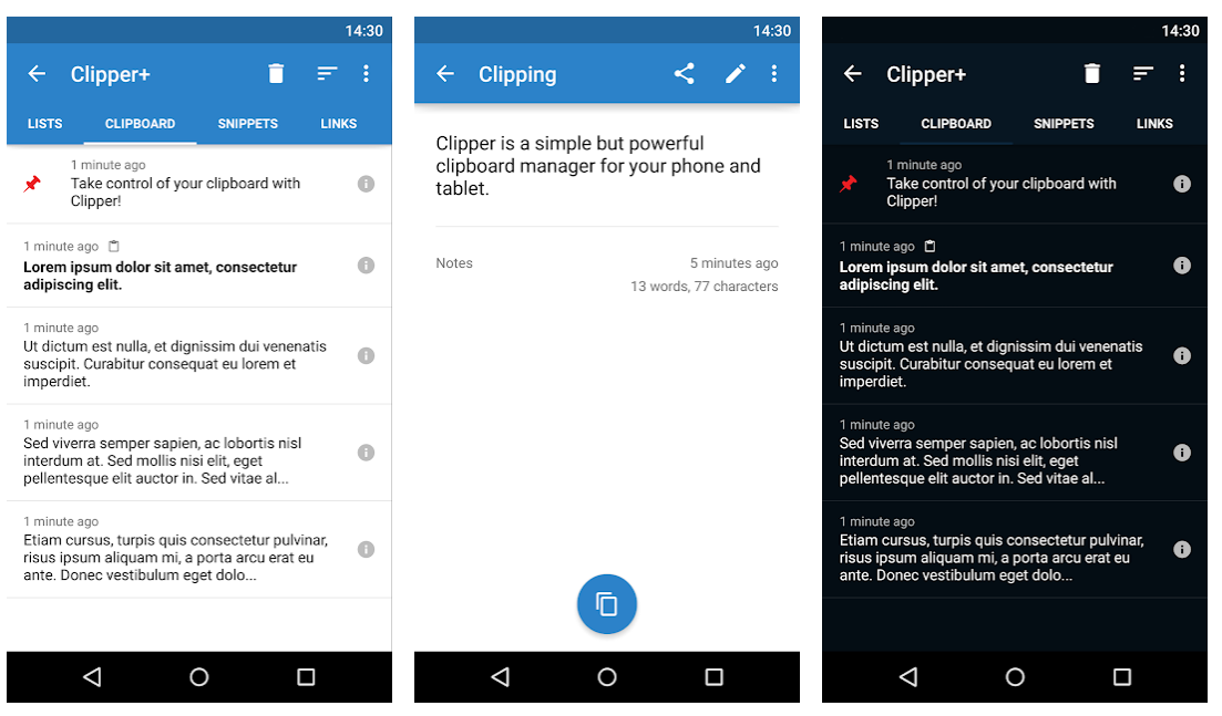 clipper clipboard manager android