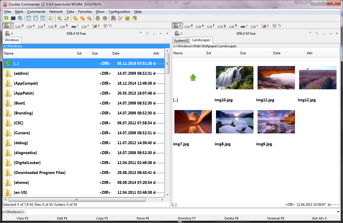 Вместо explorer. Double Commander. Double Commander Windows 10. Панели инструментов Double Commander Linux. Double Commander внешний вид.