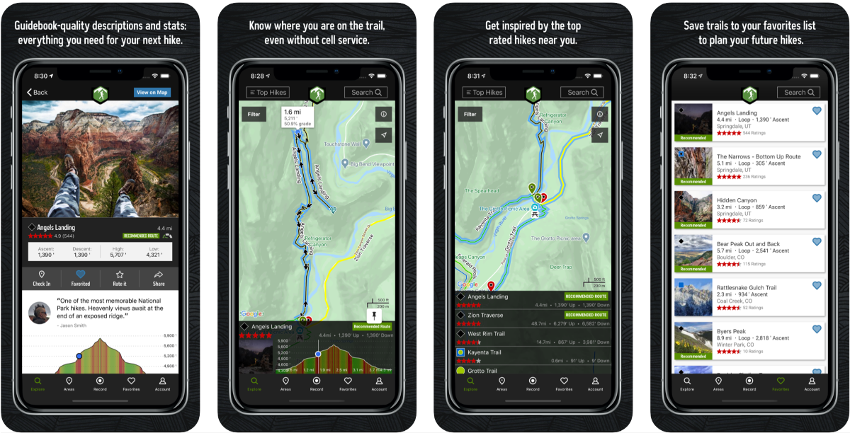 8 apps to plan and track routes while hiking