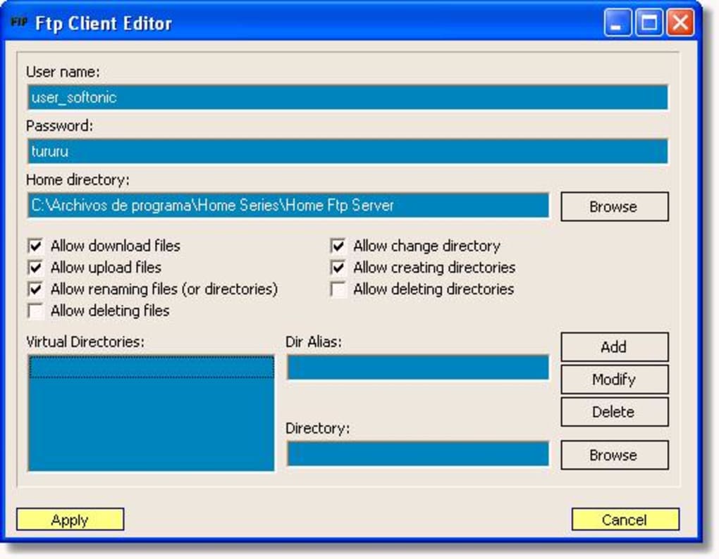ftp server software for xp