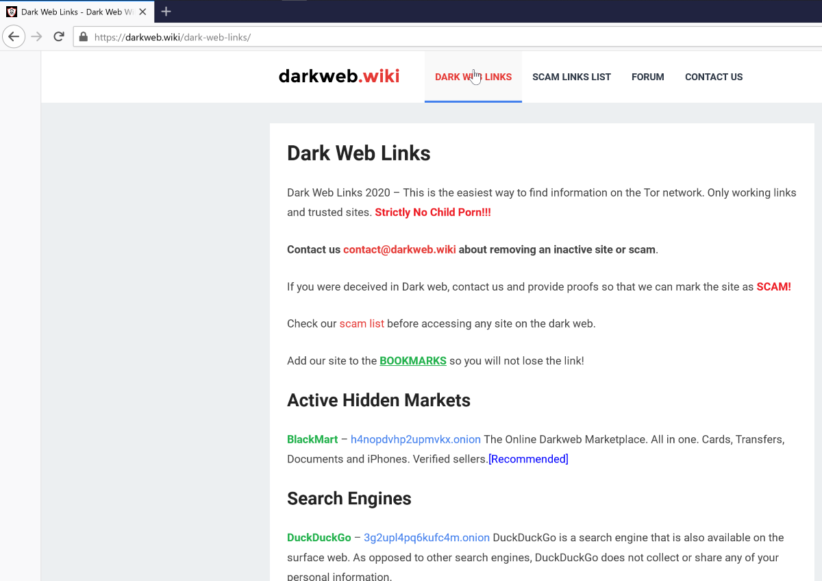 Tor darknet market