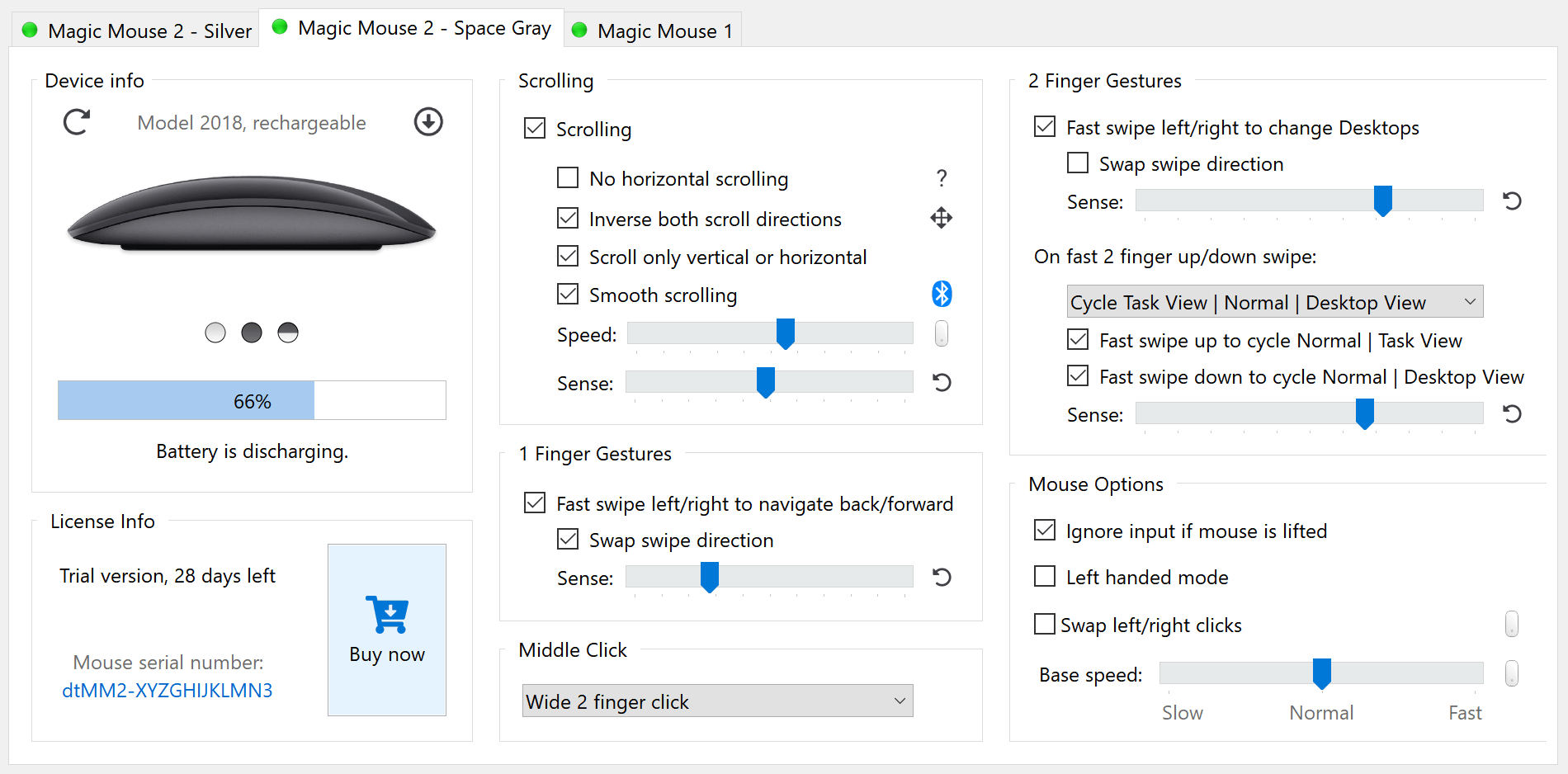 how to magic mouse utilities license key