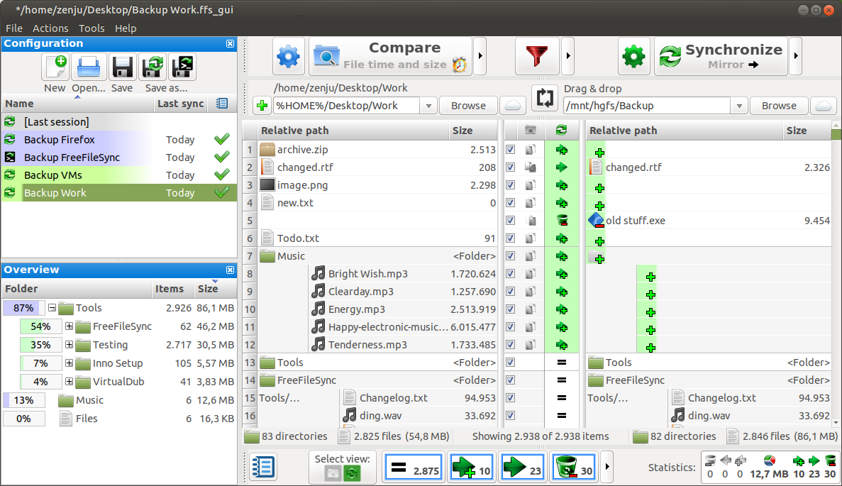 linux file synchronization software