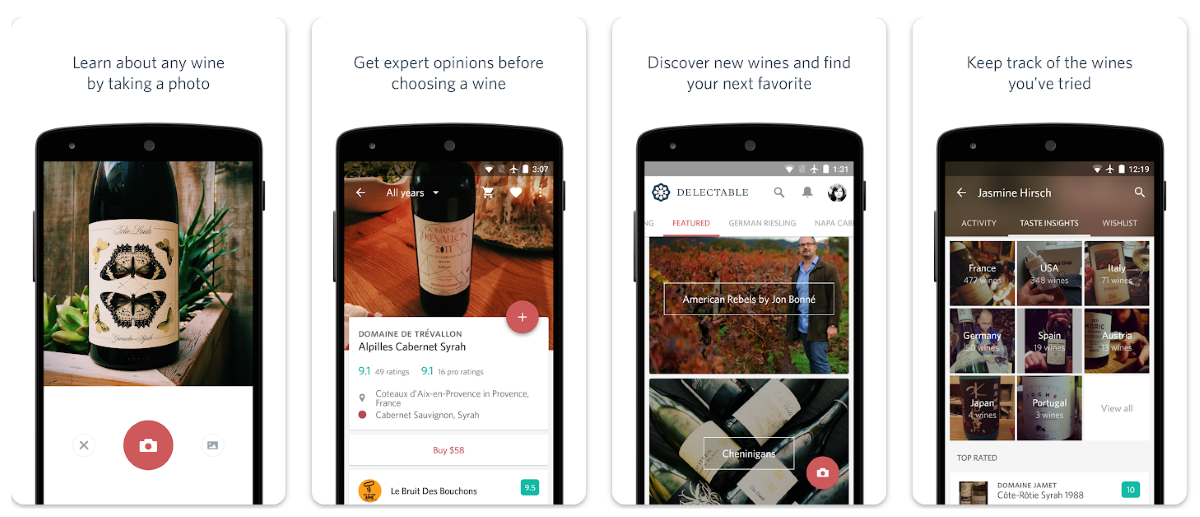 4 Android-приложения для любителей вина