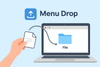 Menu Drop сделает отправку по AirDrop ещё проще