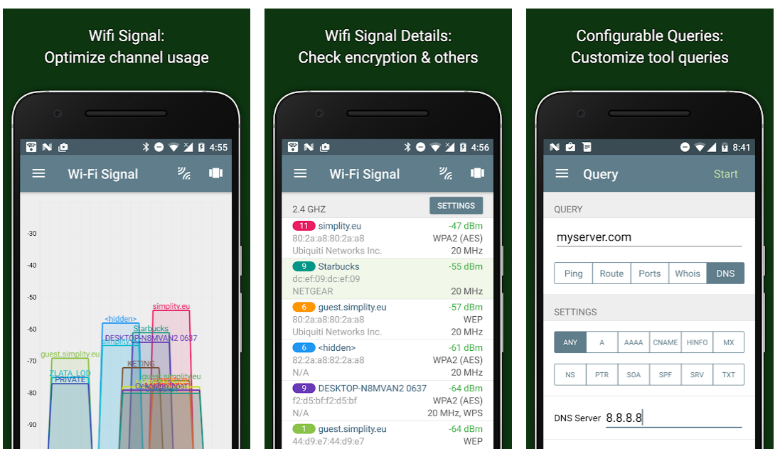 Программы для анализа wifi сетей для андроид