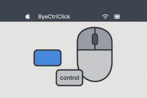 Как быстро отключить хоткей Control + левый клик на macOS
