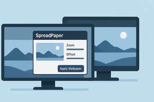 Как легко растянуть обои на несколько мониторов на macOS