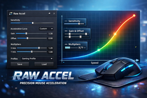 Как сделать кастомное ускорение мыши