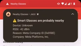 Как узнать, что кто-то рядом носит смарт-очки