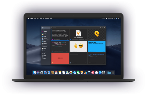 Pasta — менеджер буфера обмена для macOS