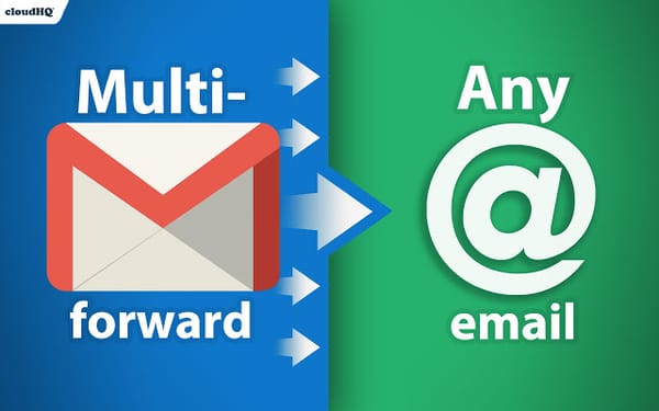 Как переслать несколько писем в Gmail