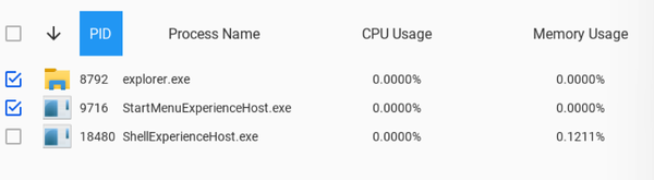 Как завершить несколько процессов сразу в Windows