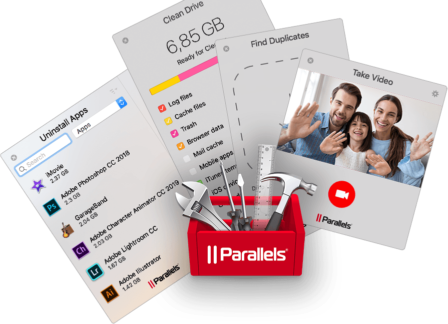 Обзор Parallels Toolbox. Набор полезных инструментов для ПК