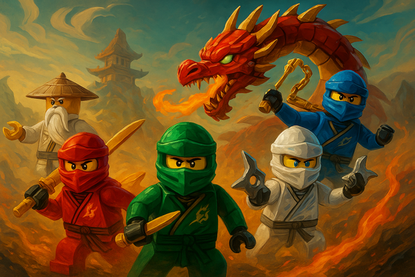 LEGO Ninjago — вселенная ниндзя для юных строителей