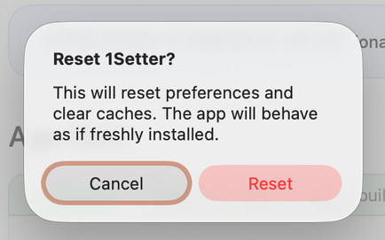 Как быстро сбросить настройки приложения в macOS