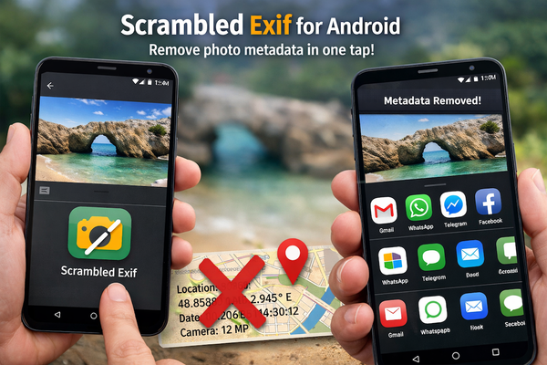 Как быстро затереть EXIF-данные у фото на Android