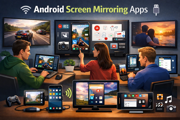 4 приложения для дублирования экрана Android на ПК через USB